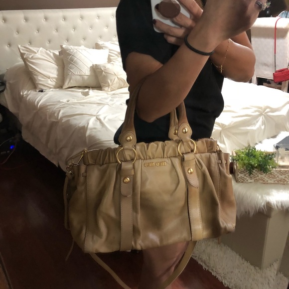 Authentic MIU MIU Pre-owned 2 way Leather Bag - Picture 8 of 8